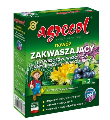 Nawóz zakwaszający do wrzosów i iglaków Agrecol opakowanie 1,2kg
