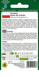 Pomidor gruntowy Noire De Crimee opakowanie 0,5g