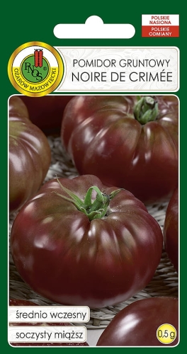 Nasiona warzyw-Nasiona pomidora-Pomidor Noire De Crimee