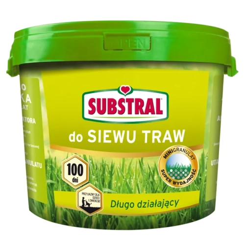 Nawóz długodziałający do siewu trawy 10kg Substral