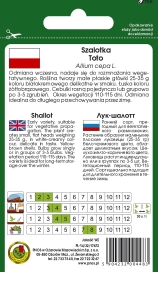 Cebula szalotka Toto opakowanie 3g nasion