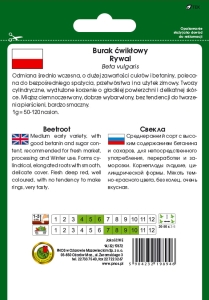BURAK-CWIKLOWY-RYWAL opakowanie 50g nasion