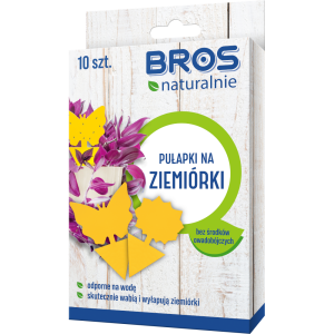 Pułapka lepowa na ziemiórki Bros Naturalnie 10 szt.