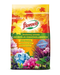 Nawóz jesienny do roślin kwaśnolubnych Florovit 3 kg