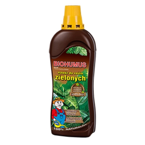 BIOHUMUS EKO Nawóz DO ROŚLIN ZIELONYCH Agrecol 0,75l
