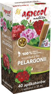 Kroplówka do Pelargonii - 100% Organiczny Nawóz  Agrecol 35ml