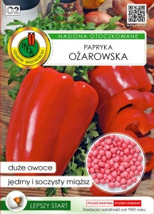 Papryka Ożarowska nasiona otoczkowane PNOS