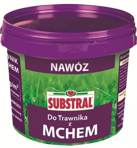Nawóz do trawnika z mchem 100dni Substral