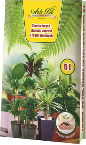 Ziemia DO JUK, DRACEN, PAPROCI I ROŚLIN ZIELONYCH ArkPol 5l